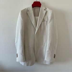 Suit Supply Elegant Cream Suit set